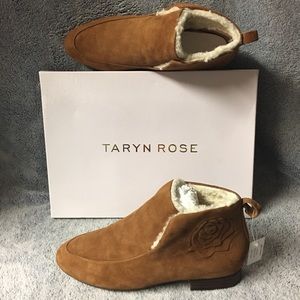 New Taryn Rose  Brielle Faux Shearling Bootie